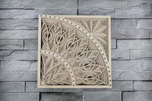 Download Layered Mandala, Cut File Mandala - Layered mandala Collection