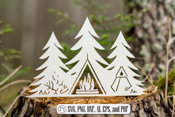 Download Laser Cut Camping Theme SVG Bundle - Camp Collection