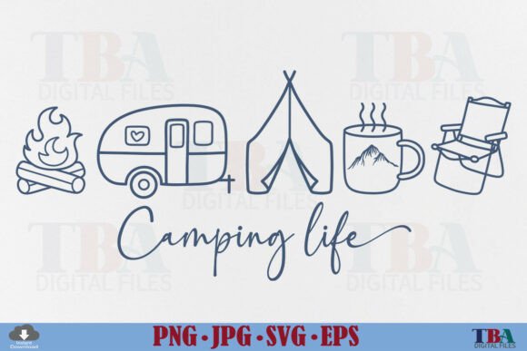 Download Camping Life, Summer Camp, Campfire Svg - Camp Collection