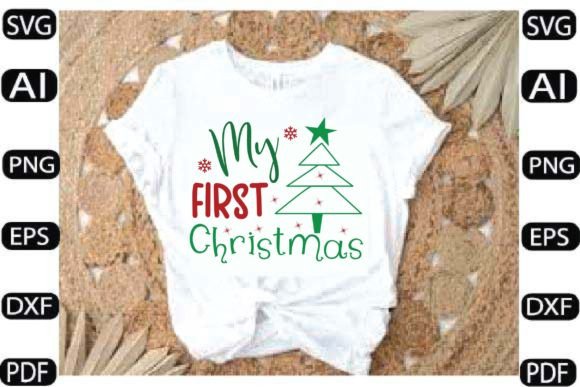 Download My First Christmas SVG DESIGN - First christmas svg Collection