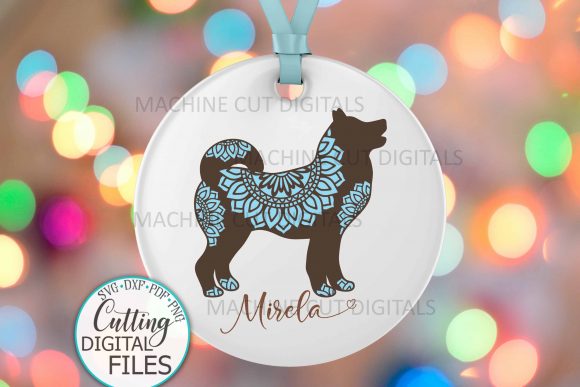 Download Akita Inu Layered Mandala Dog Sign - Layered mandala Collection