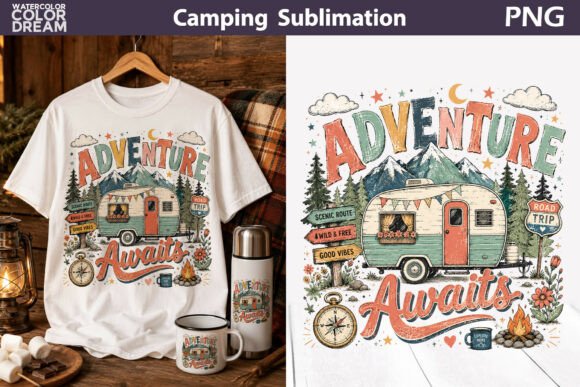 Download Adventure Camper T Shirt - Camp Collection