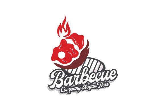 Download Steak Logo Vintage Retro Rustic BBQ - Premium Resources